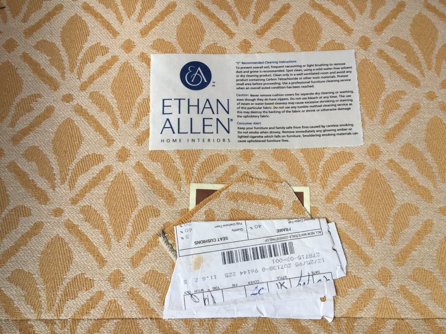 Elegant Ethan Allen Upholstered Sofa [Photo 6]