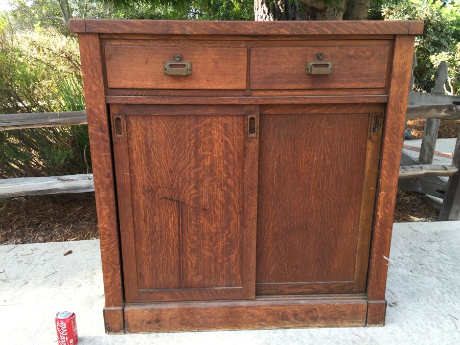 Old Oak Cabinet
