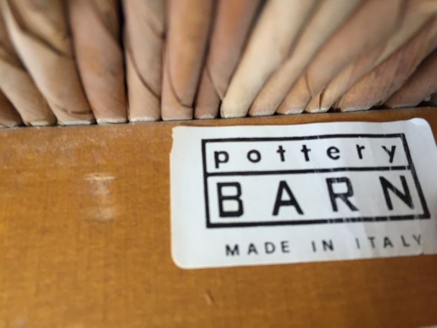 (3) Rush Seat Pottery Barn Chairs [Photo 3]