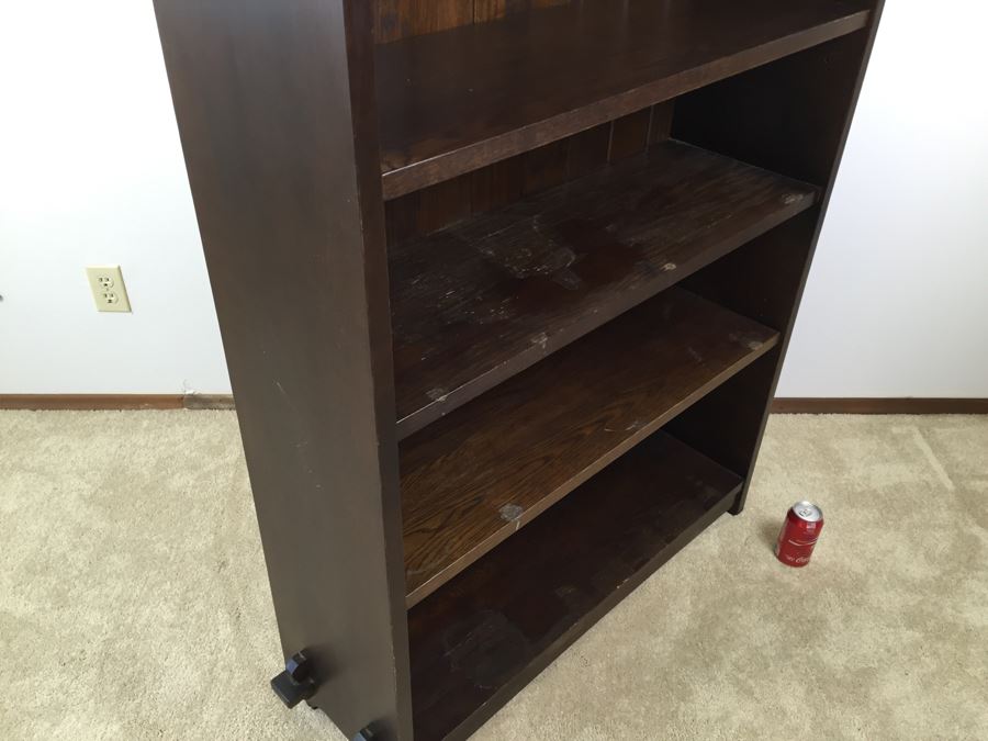 Stickley Furniture Solid Bookcase Book Shelf 1994 #34 [Photo 8]