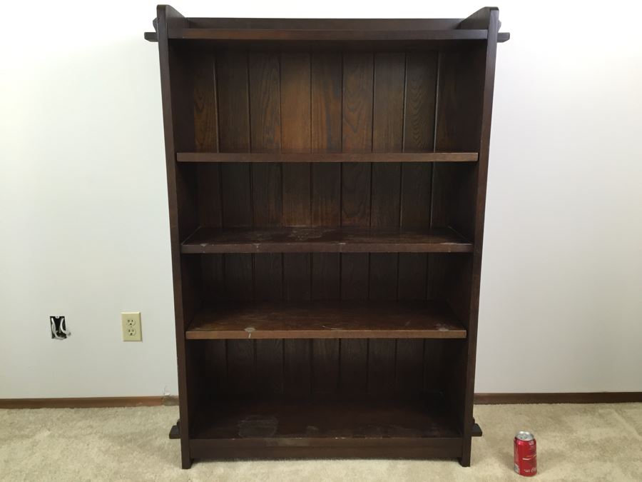 Stickley Furniture Solid Bookcase Book Shelf 1994 #34 [Photo 1]