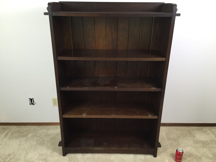 Stickley Furniture Solid Bookcase Book Shelf 1994 #34 [Photo 15]