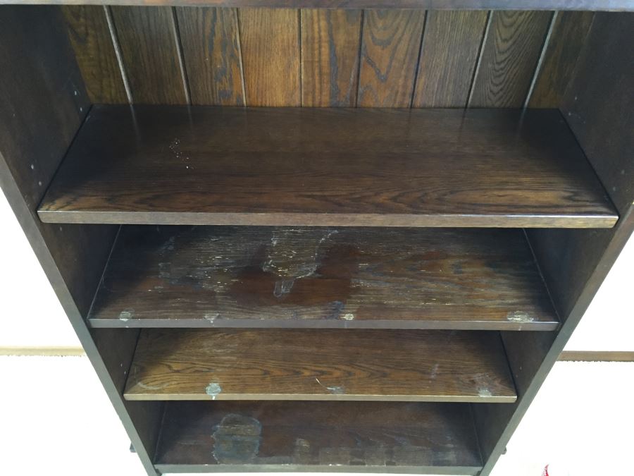 Stickley Furniture Solid Bookcase Book Shelf 1994 #34 [Photo 6]