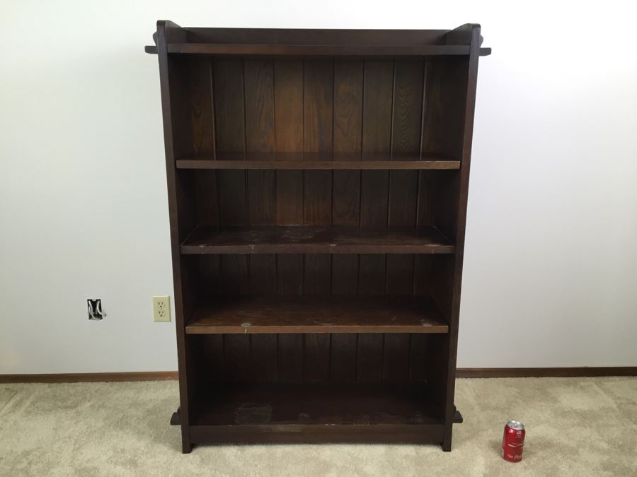 Stickley Furniture Solid Bookcase Book Shelf 1994 #34 [Photo 16]