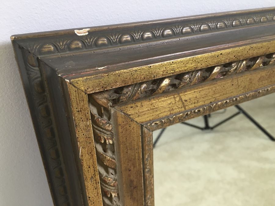 Vintage Gilt Wood Wall Mirror