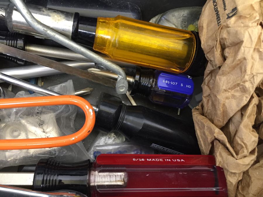 Toolbox Filled With Tools And SKIL 3/8' Electric Drill [Photo 11]