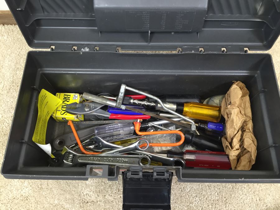 Toolbox Filled With Tools And SKIL 3/8' Electric Drill [Photo 8]