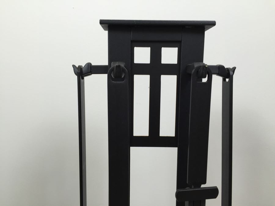 Arts And Crafts Style Fireplace Tool Set [Photo 3]