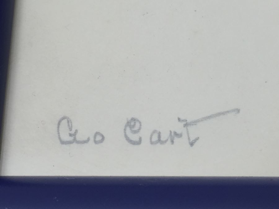 Helen Hyde Color Woodcut 'The Go-Cart' 1913 Smithsonian Series Artist Signed In Pencil [Photo 8]