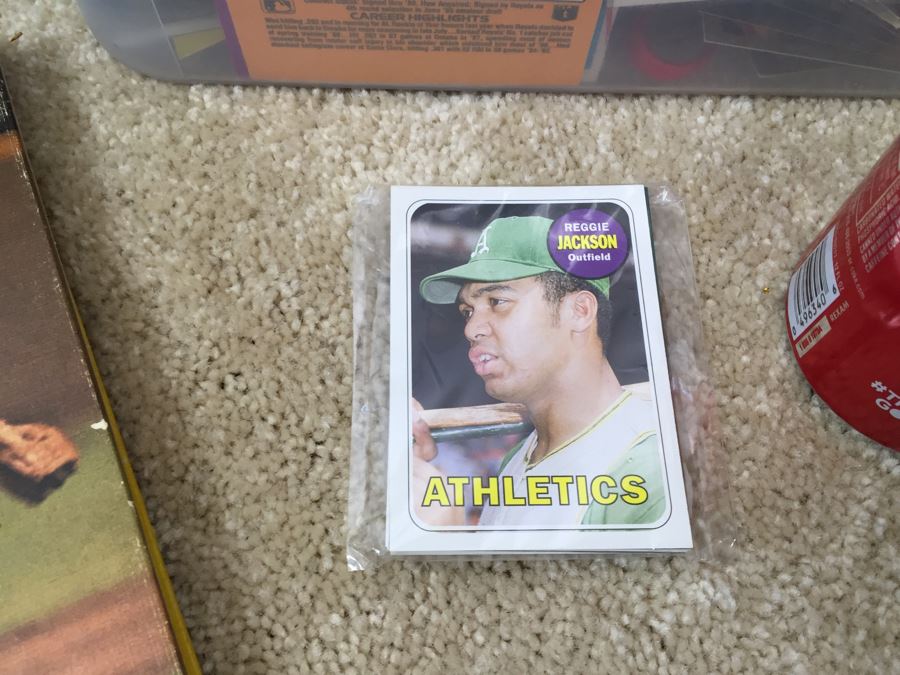 Lot Of Various Cards Mostly Baseball Cards With Several Baseball Books And Ultra Pro Carrying Case [Photo 7]