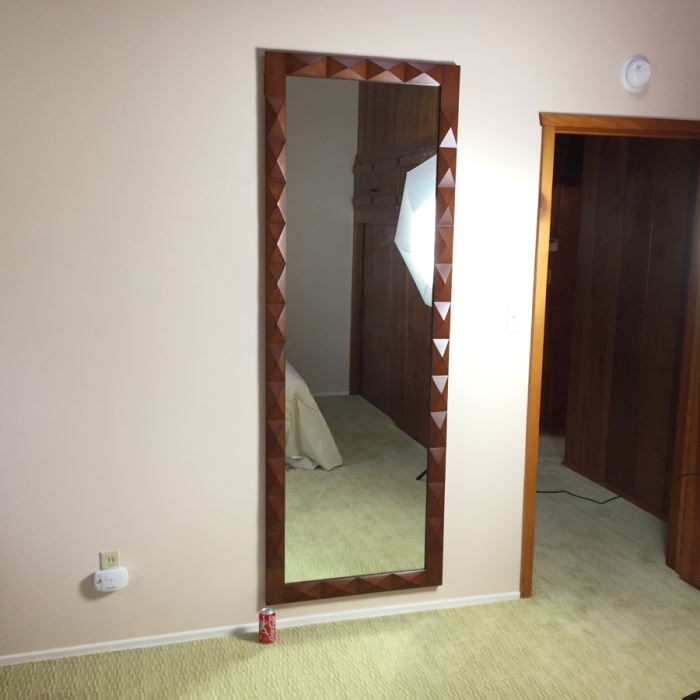 Stunning Full Length Wooden Mirror [Photo 2]