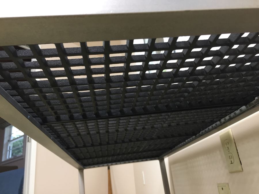 Industrial Metal Bench Coffee Table [Photo 14]