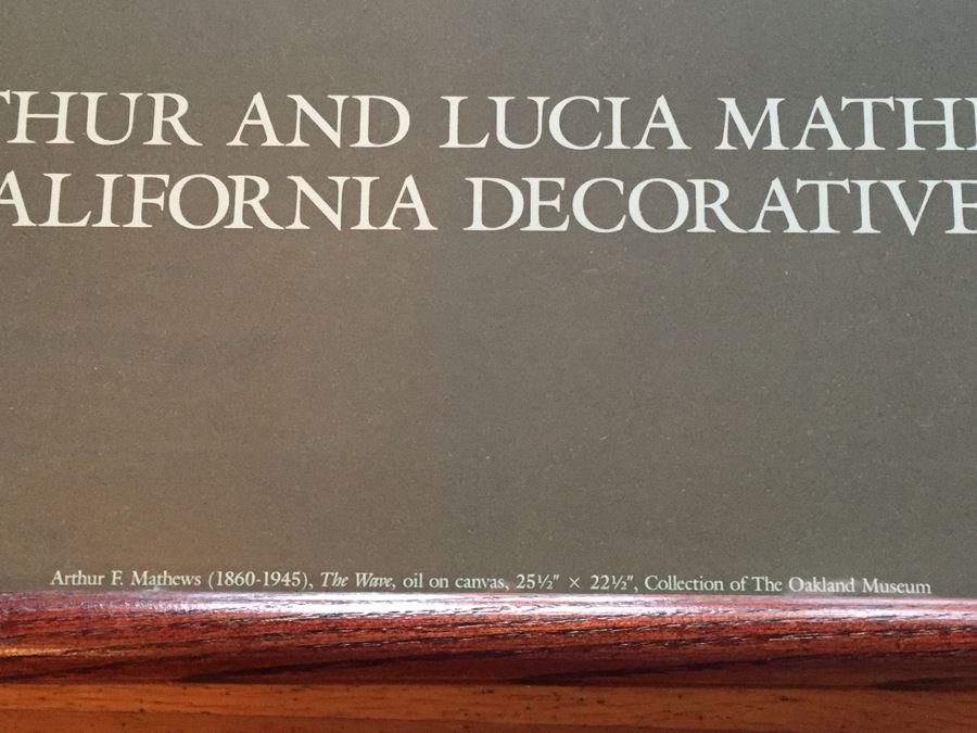 Framed Print Arthur F. Mathews 'The Wave' - Arthur And Lucia Mathews: The California Decorative Style [Photo 7]