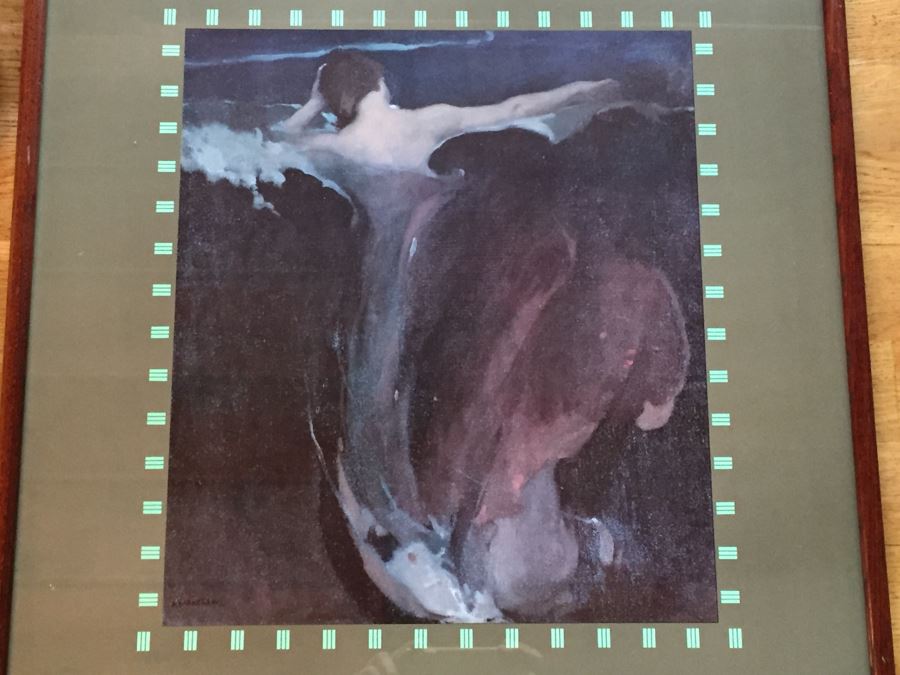 Framed Print Arthur F. Mathews 'The Wave' - Arthur And Lucia Mathews: The California Decorative Style [Photo 2]