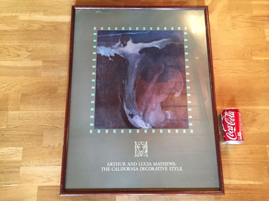 Framed Print Arthur F. Mathews 'The Wave' - Arthur And Lucia Mathews: The California Decorative Style [Photo 4]