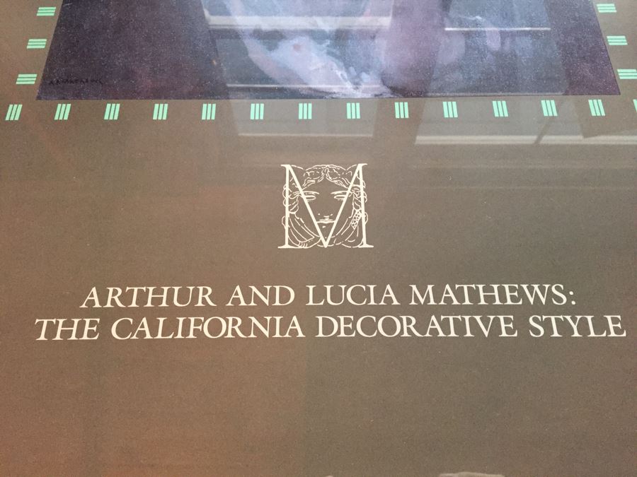 Framed Print Arthur F. Mathews 'The Wave' - Arthur And Lucia Mathews: The California Decorative Style [Photo 3]