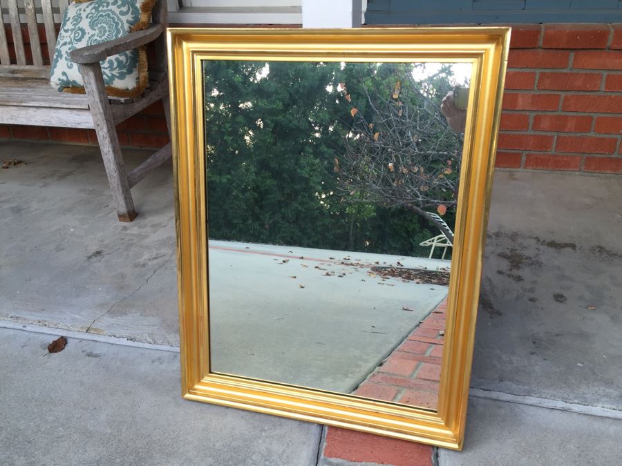 Gold Wall Mirror From GUMP'S San Francisco