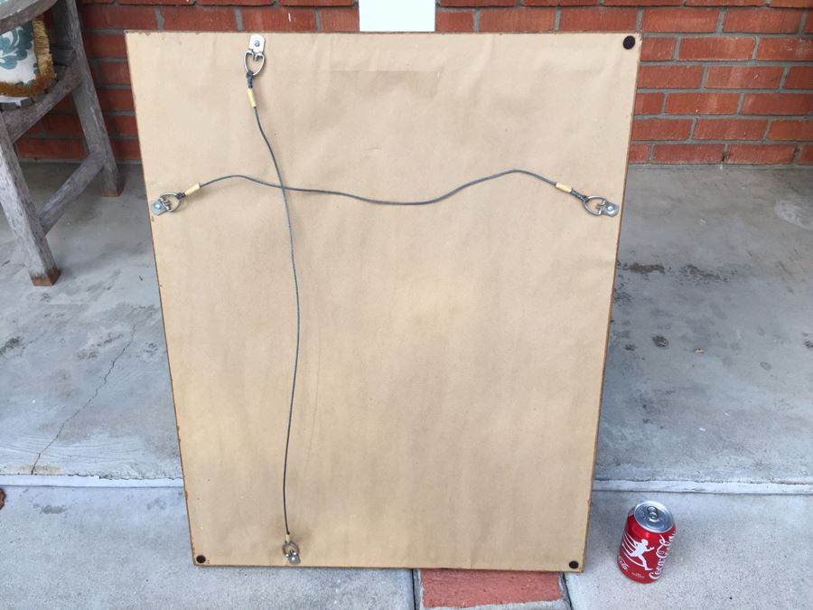 Gold Wall Mirror From GUMP'S San Francisco [Photo 3]