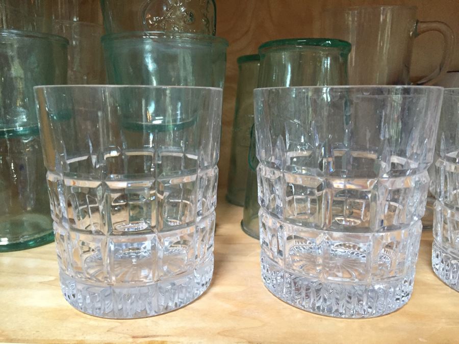 Cupboard Lot With Glasses, Plates And Bowls [Photo 2]