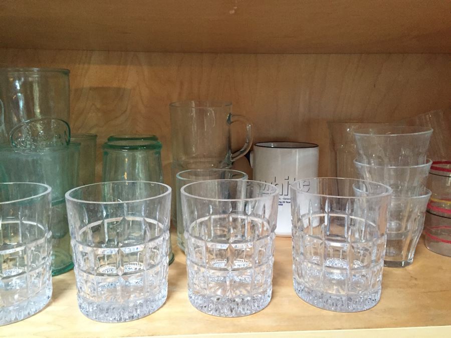 Cupboard Lot With Glasses, Plates And Bowls [Photo 5]