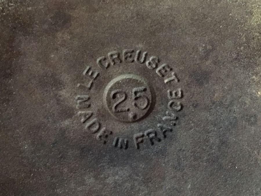 Le Creuset 3.5-Qt Oval Blue French Oven With Lid Made In France [Photo 12]