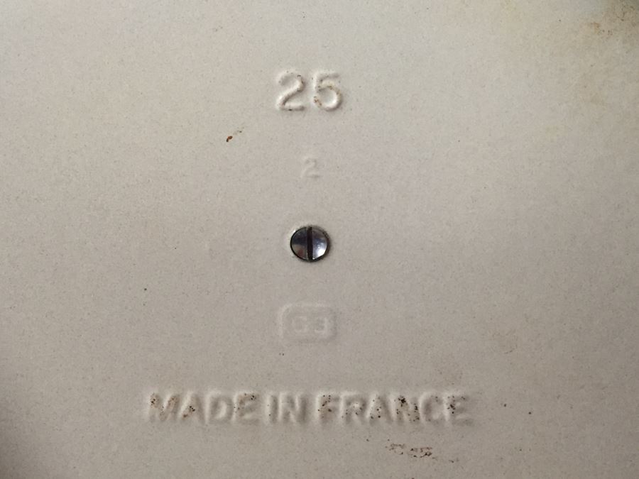 Le Creuset 3.5-Qt Oval Blue French Oven With Lid Made In France [Photo 9]