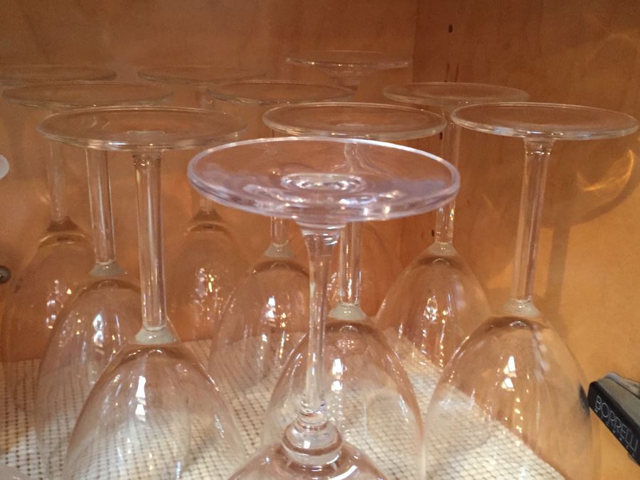 Wine And Champagne Glass Stemware Lot [Photo 4]