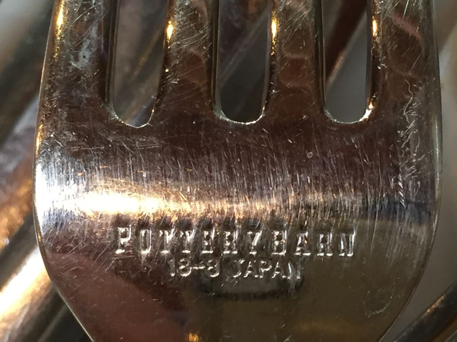 Flatware Lot Spoons, Forks, Knives From Pottery Barn, Reed & Barton And More [Photo 11]