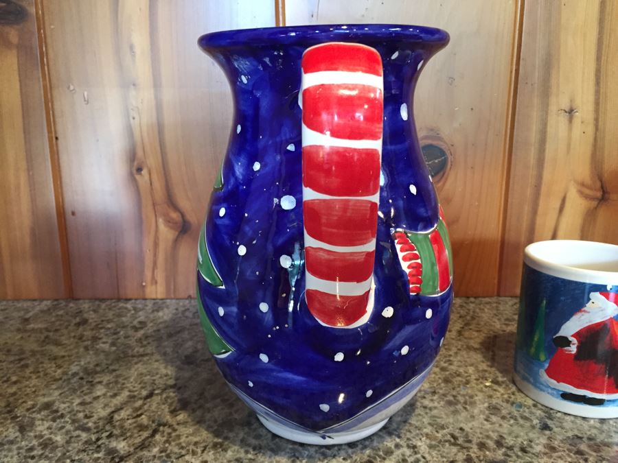 Christmas Pitcher And Coffee Mug Lot [Photo 5]