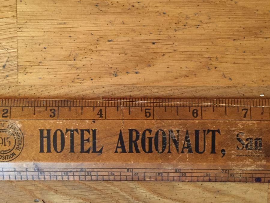 Old Hotel Argonaut 1915 Ruler And American Fruit Jar Rings Cupples Company [Photo 5]