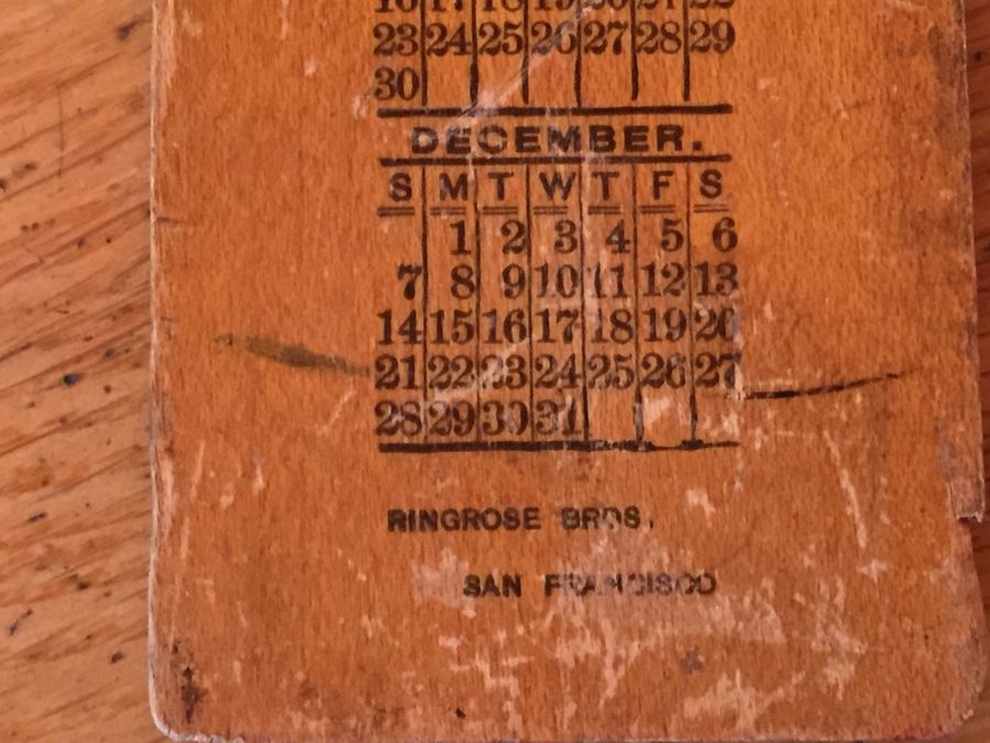 Old Hotel Argonaut 1915 Ruler And American Fruit Jar Rings Cupples Company [Photo 11]