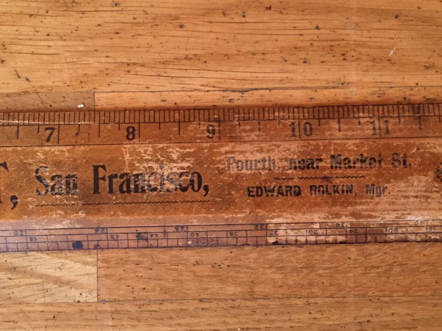 Old Hotel Argonaut 1915 Ruler And American Fruit Jar Rings Cupples Company [Photo 6]