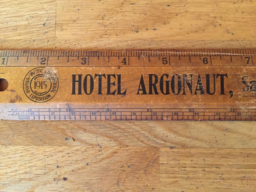 Old Hotel Argonaut 1915 Ruler And American Fruit Jar Rings Cupples Company [Photo 2]