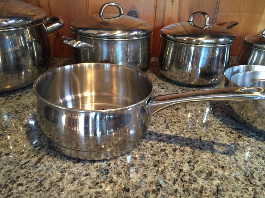 Stainless Steel Pot Lot From Venquest And Macy's Grand Prix Tools Of The Trade [Photo 3]