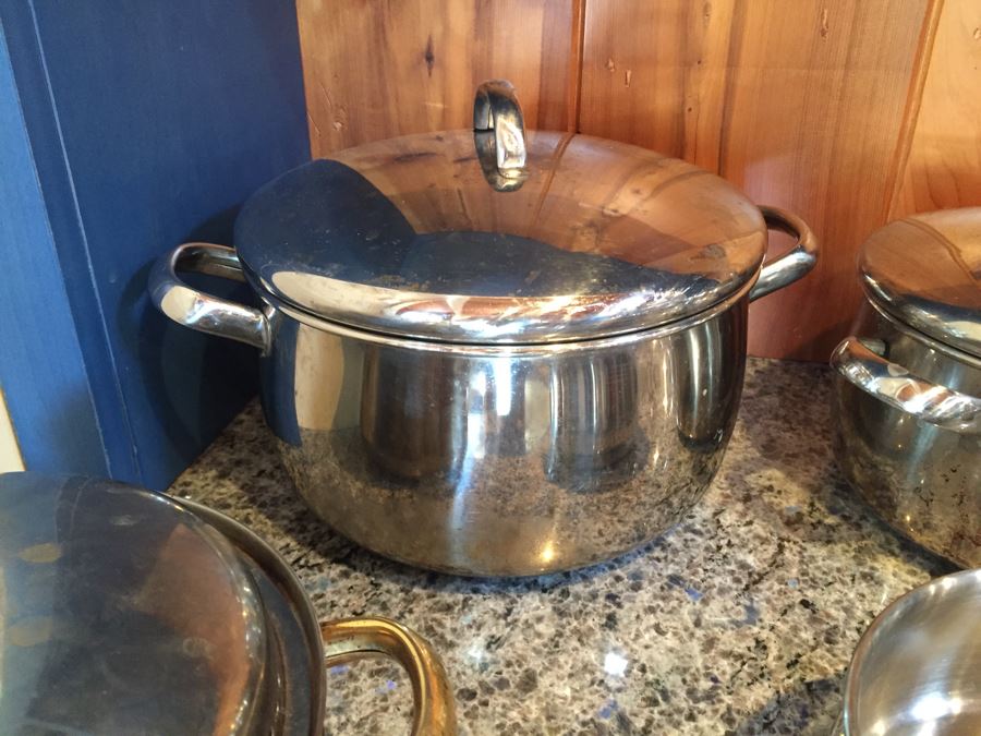 Stainless Steel Pot Lot From Venquest And Macy's Grand Prix Tools Of The Trade [Photo 6]