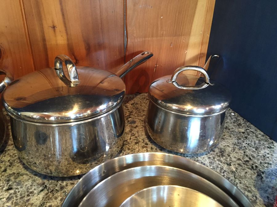 Stainless Steel Pot Lot From Venquest And Macy's Grand Prix Tools Of The Trade [Photo 9]