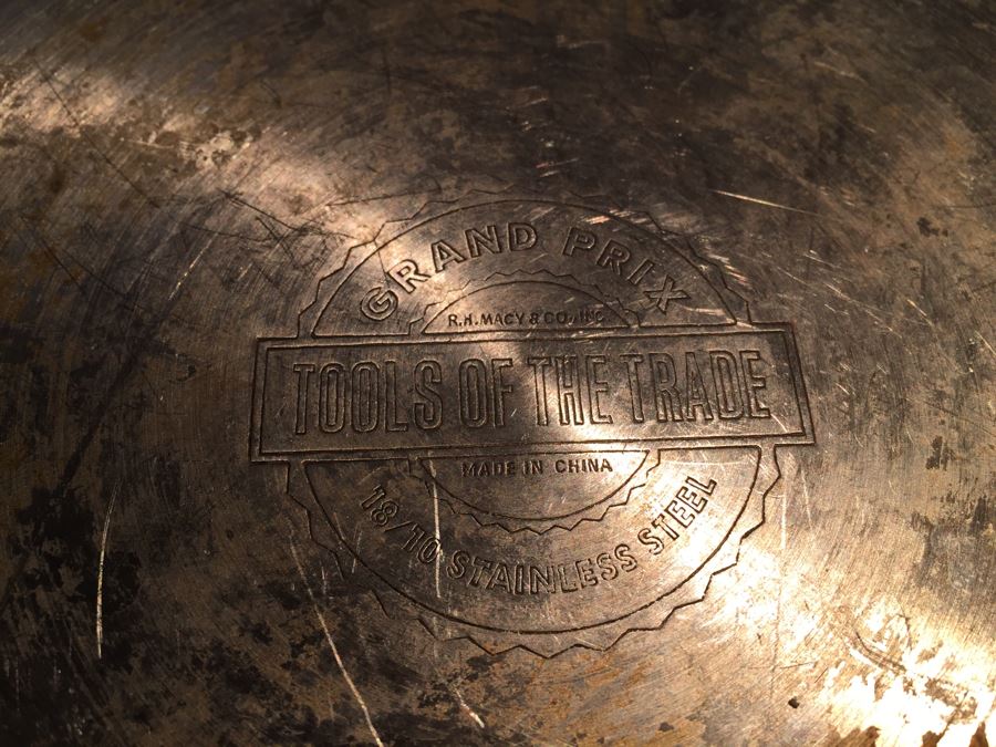 Stainless Steel Pot Lot From Venquest And Macy's Grand Prix Tools Of The Trade [Photo 13]