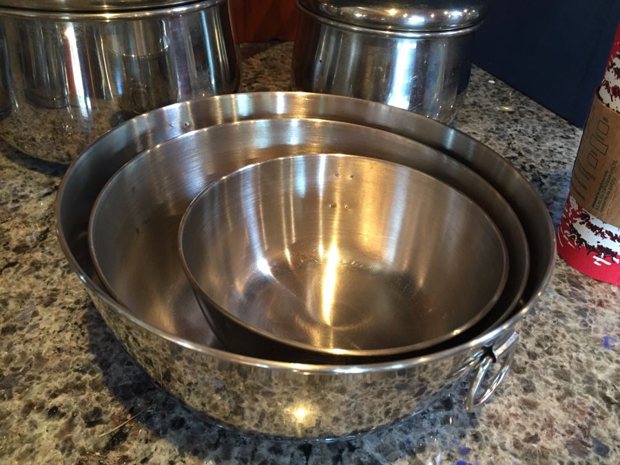 Stainless Steel Pot Lot From Venquest And Macy's Grand Prix Tools Of The Trade [Photo 10]