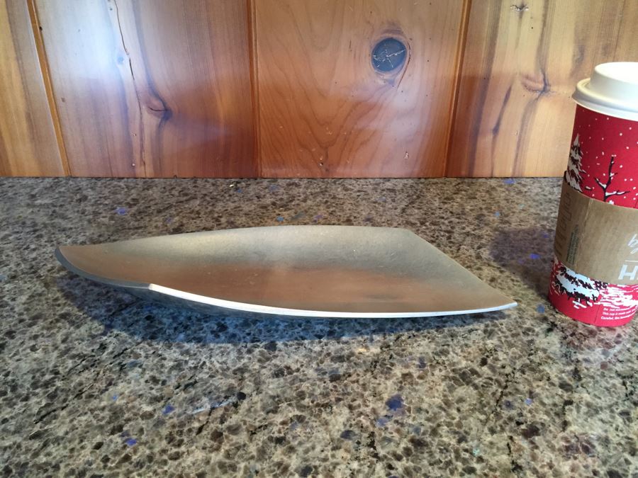 Modernist Bowl Metaal Michael Lax Design Grainware 1987 [Photo 1]