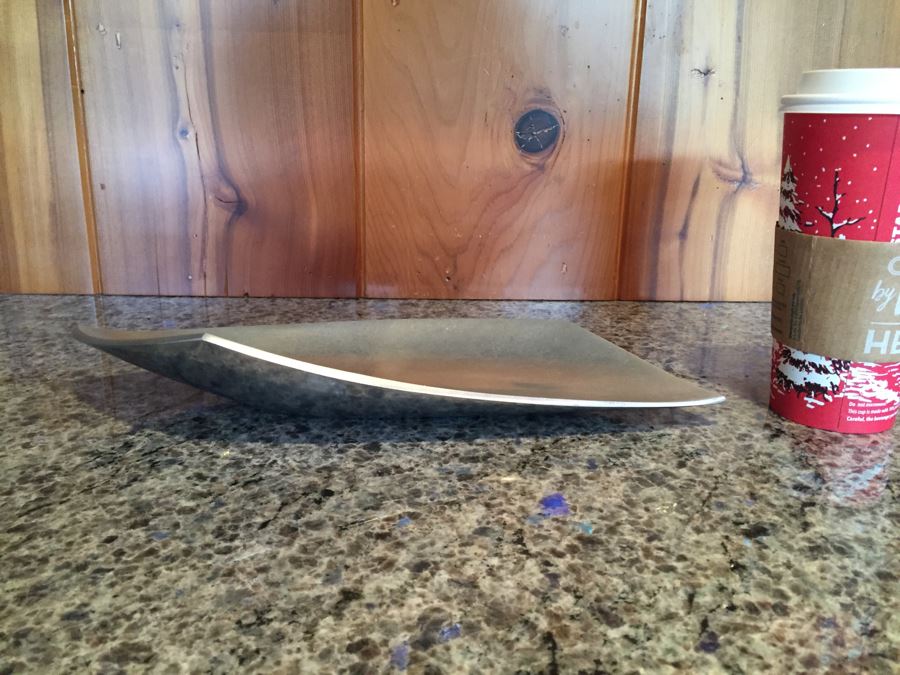 Modernist Bowl Metaal Michael Lax Design Grainware 1987 [Photo 4]