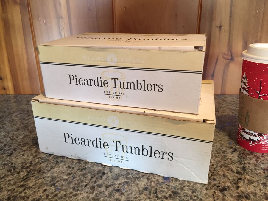 Williams Sonoma Picardie Tumblers [Photo 1]