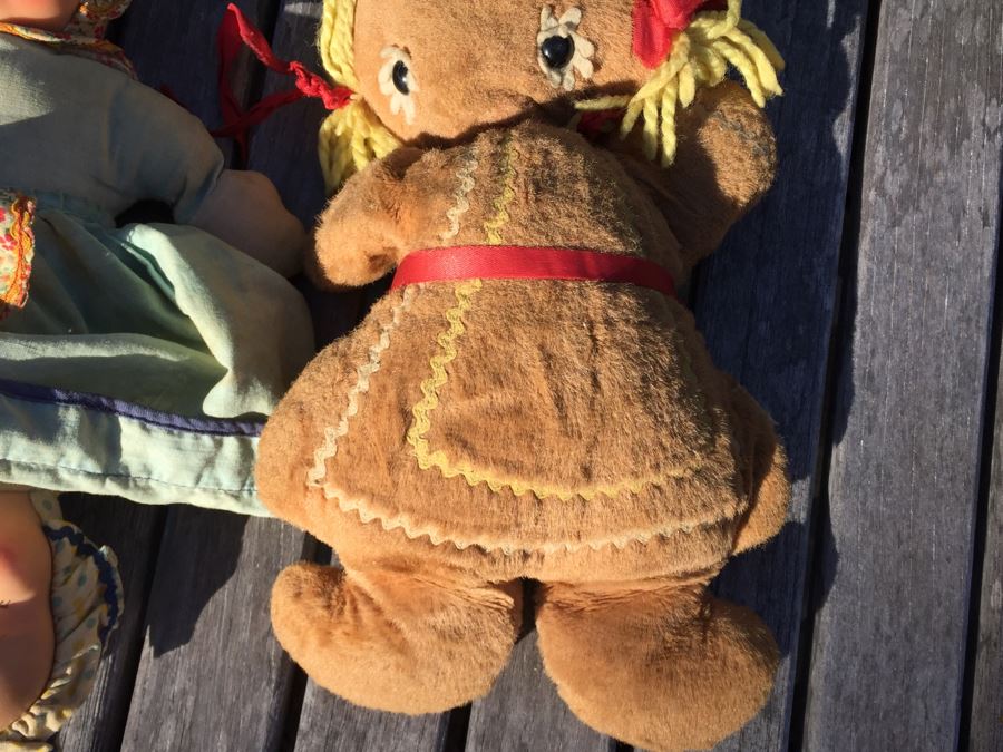 Vintage Topsy Turvy Doll With Two Heads And Ginger Bread Knickerbocker Doll [Photo 8]