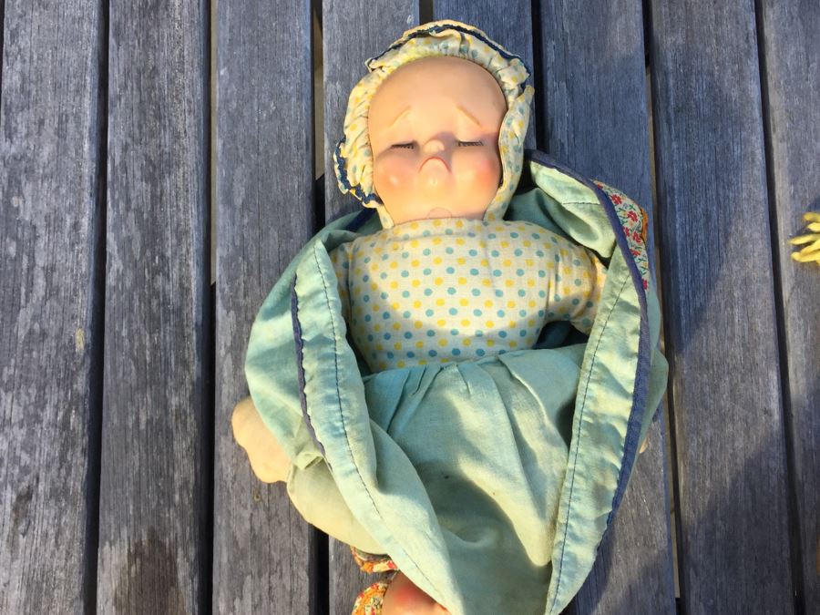 Vintage Topsy Turvy Doll With Two Heads And Ginger Bread Knickerbocker Doll [Photo 18]