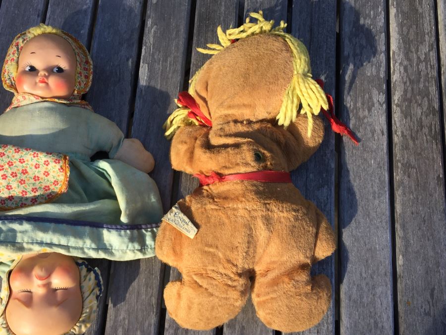 Vintage Topsy Turvy Doll With Two Heads And Ginger Bread Knickerbocker Doll [Photo 12]