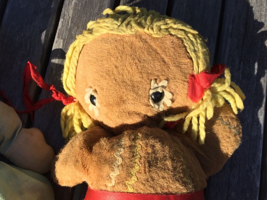 Vintage Topsy Turvy Doll With Two Heads And Ginger Bread Knickerbocker Doll [Photo 7]