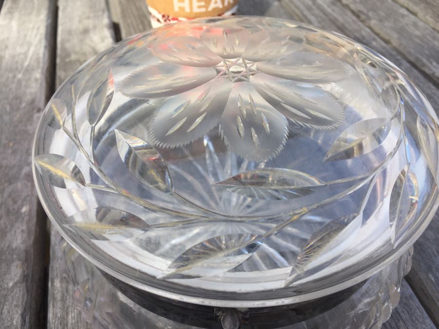 Cut Glass Trinket Box [Photo 2]