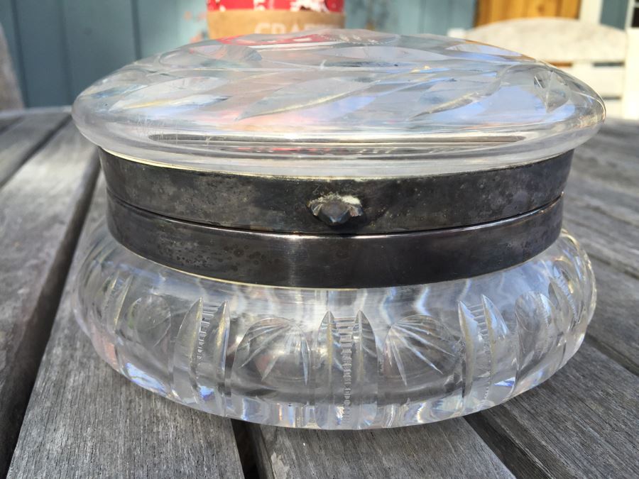 Cut Glass Trinket Box [Photo 7]