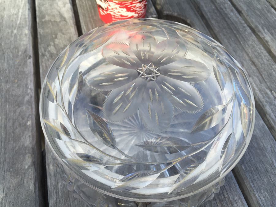 Cut Glass Trinket Box [Photo 4]