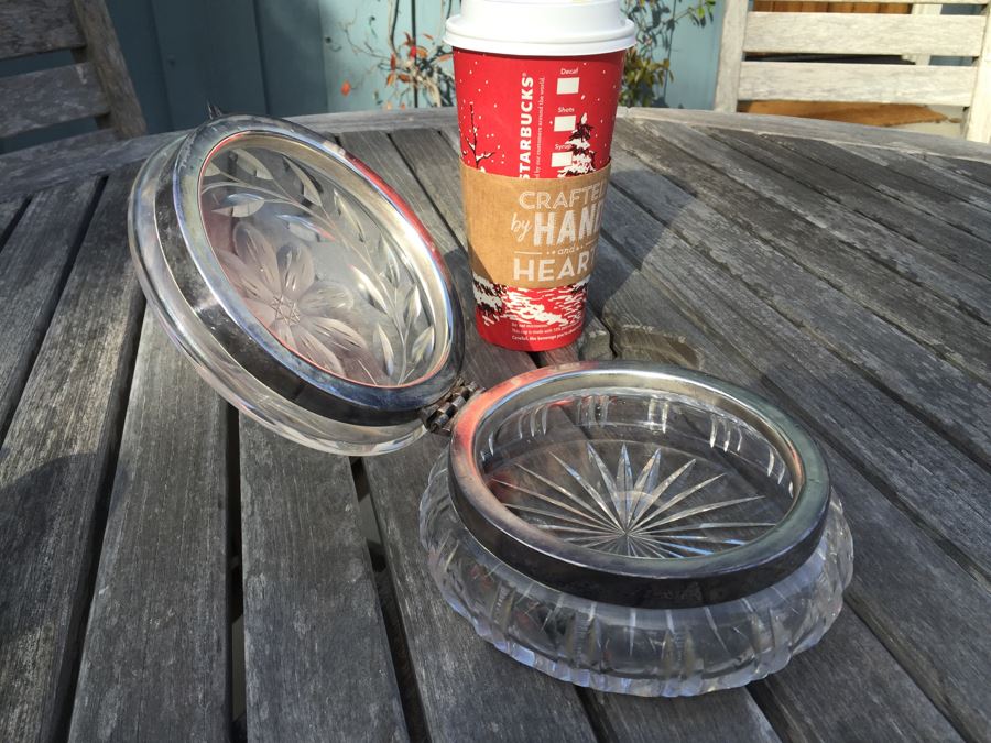 Cut Glass Trinket Box [Photo 3]