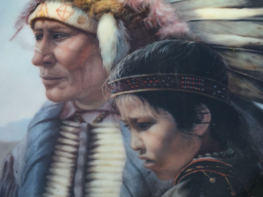 Sioux Nation By Perillo Collectible Porcelain Plates [Photo 8]